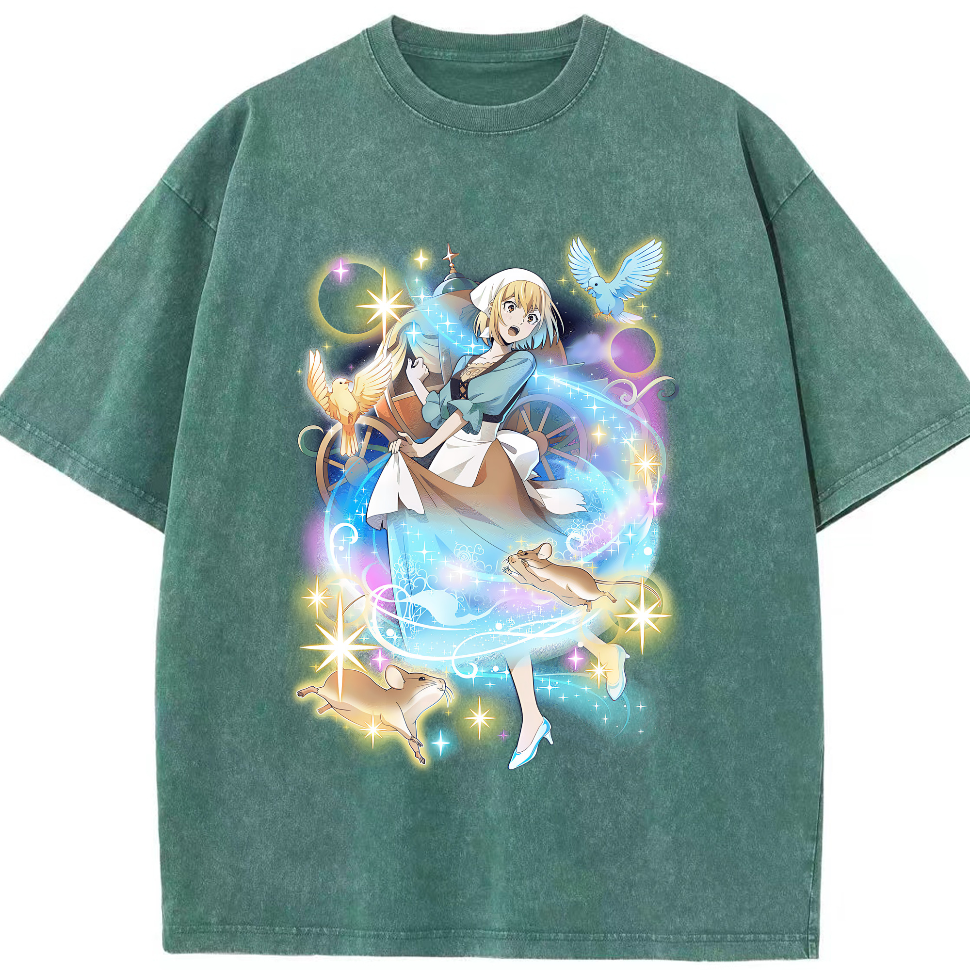 （画像用） 文豪ストレイドッグス Bungo Stray Dogs 綿100% ヴィンテージ風 半袖Tシャツ（フロントプリント）